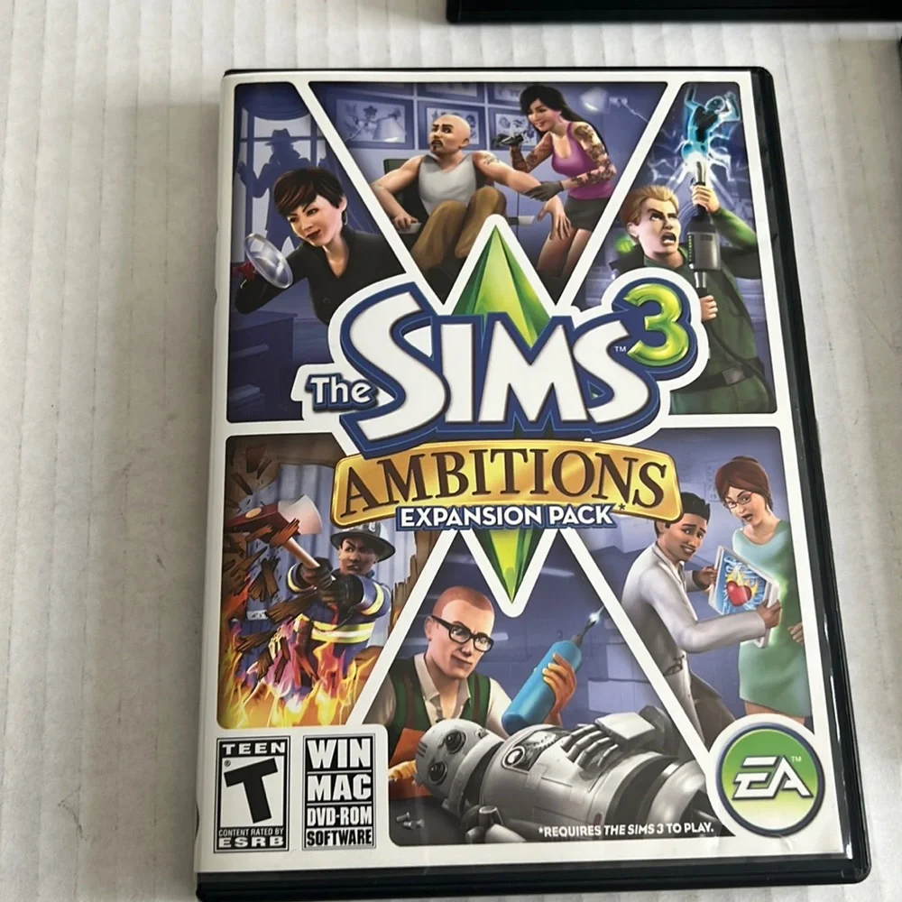 The Sims 3 PC High End Loft Stuff Pack & Ambitions & Generations Expansion Packs